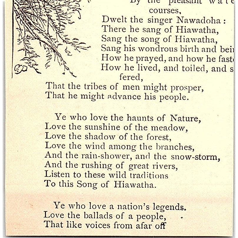 Make Believe - Alice Carey 1884 Poem AG3-M1