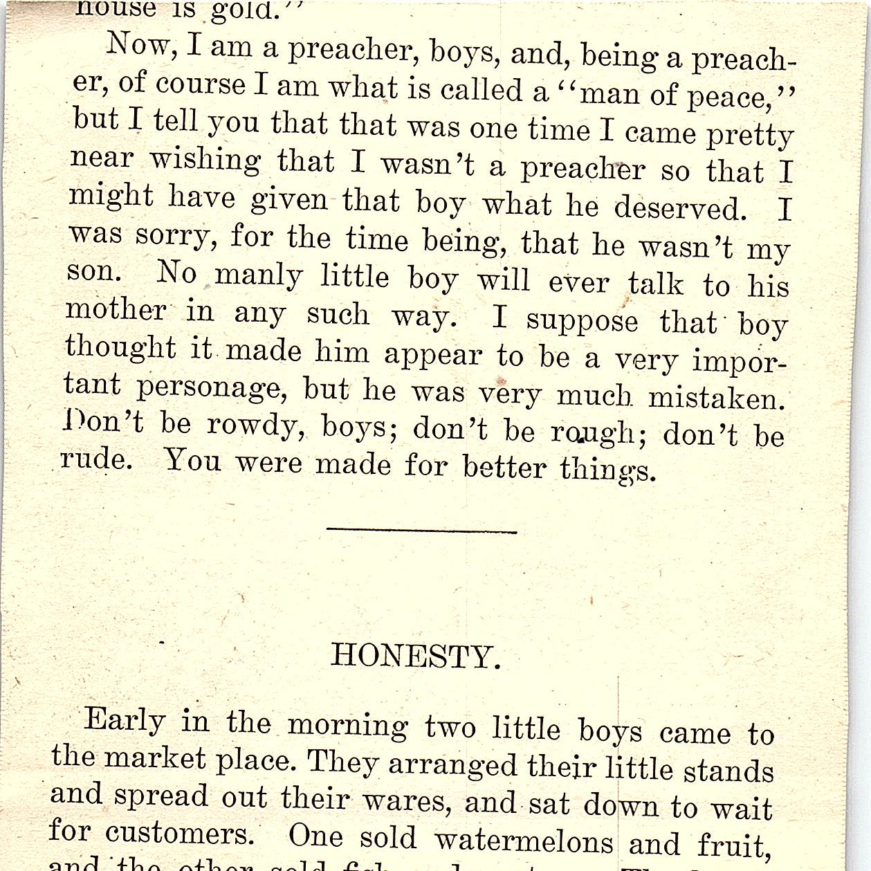 African American Boy Smoking a Cigarette 1905 Picture AG2-H2