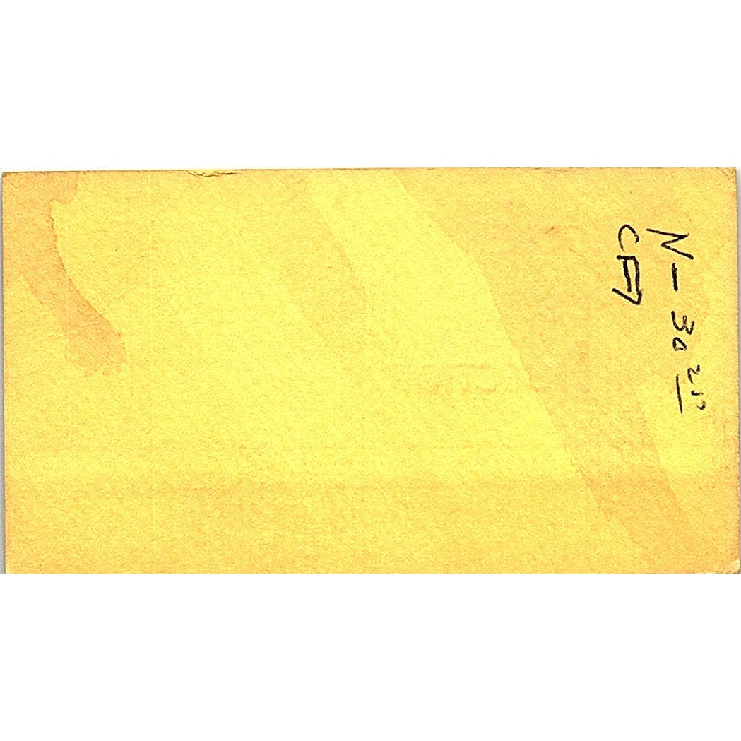 Oregon Fuel Injection Curtis Sumpter Milwaukie Vintage Business Card SB4-B8