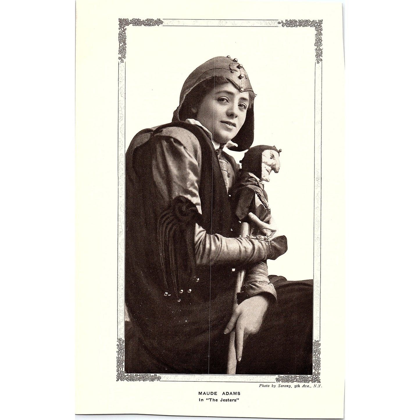 Margaret Illington - Mrs Daniel Frohman Sarony 5th Ave NY Art Print 6.5x10 V6