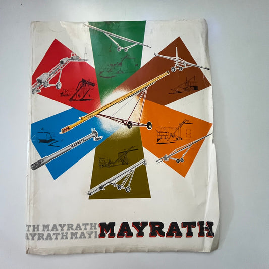Vintage Mayrath Industries Empty Folder Conveying Equipment M39