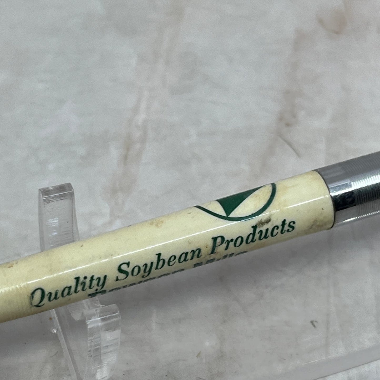 Dawson Mills Soybeans Dawson MN Vintage Advertising Mechanical Pencil SB3-P2