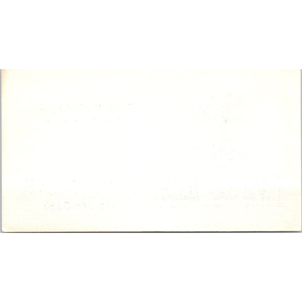 Western Hills Doris McAfee Bossier City LA Vintage Business Card SD8-B22