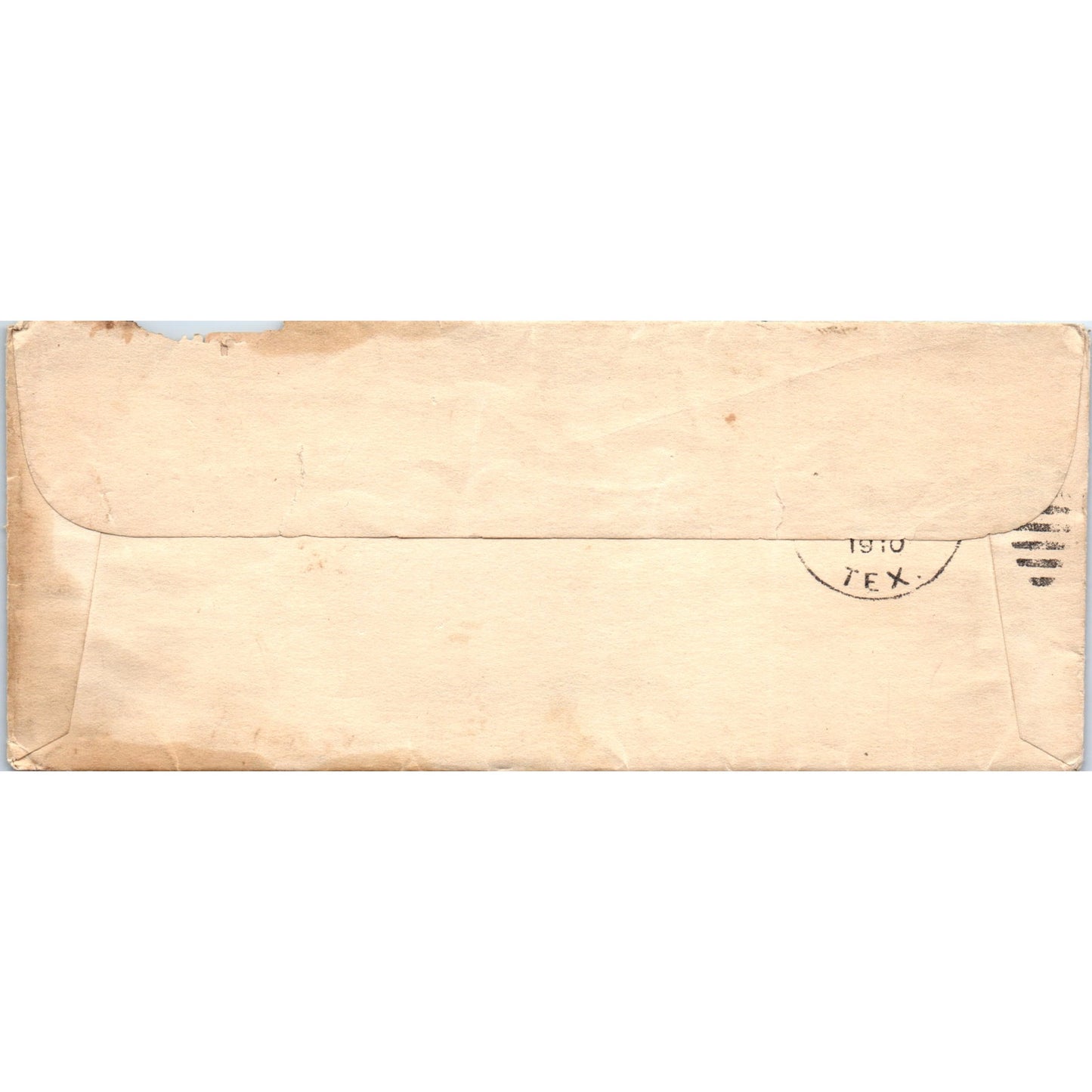 1910 Austin Texas to M.V. Uzzell Baird TX Postal Cover Ai5-PCL