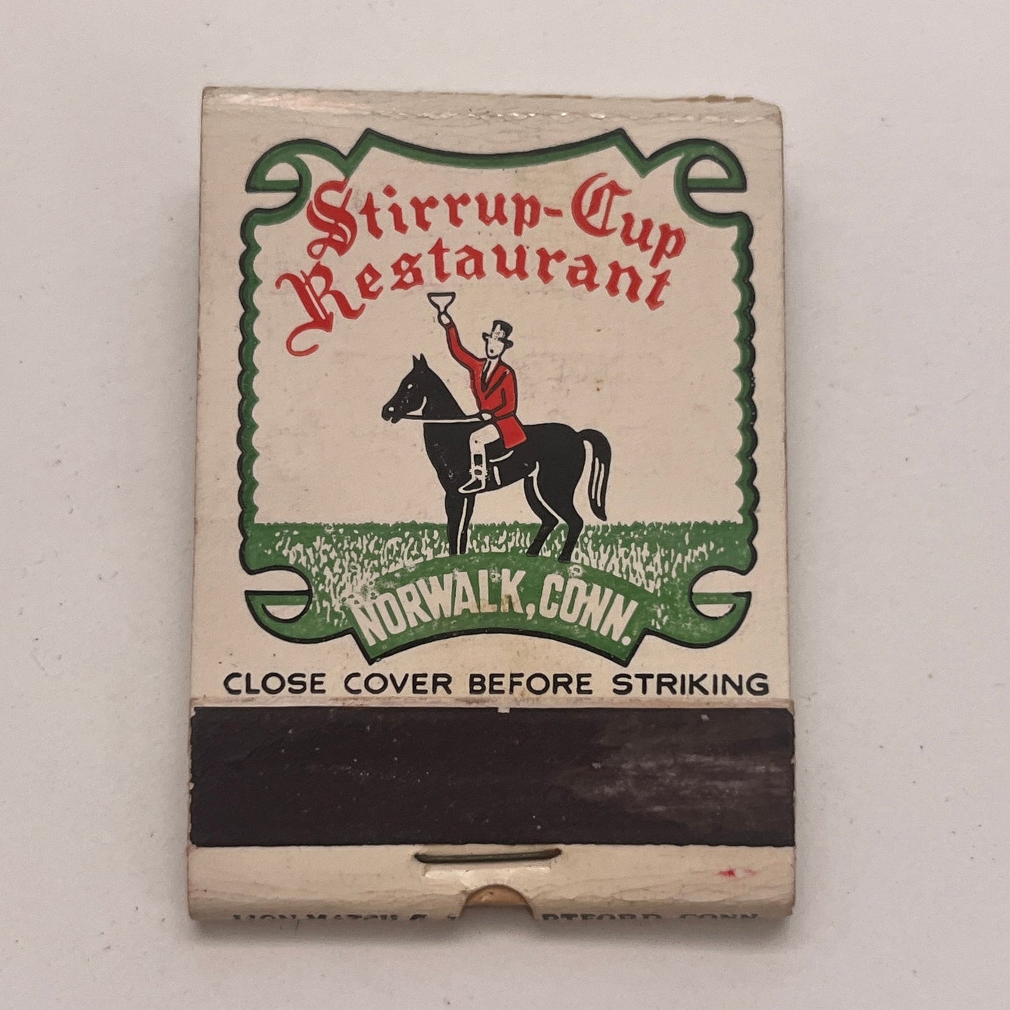 James Melton Museum of Antique Automobiles Norwalk CT Matchbook Cover TB8-MB2-4