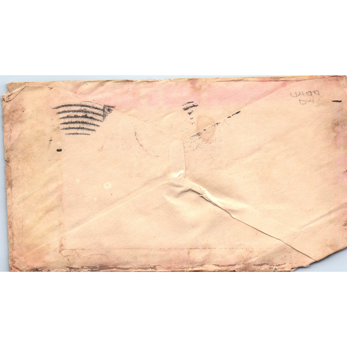 1914 Jonas F. Eby Reuben F. High Schwenksville Postal Cover Envelope TG7-PC2