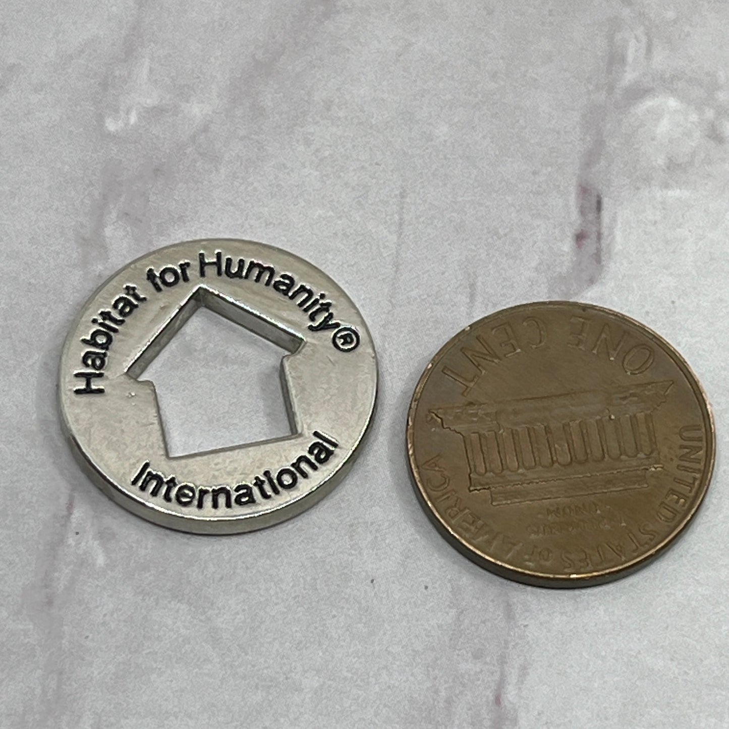 Habitat for Humanity International Bless This House Good Luck Token Chit SE2