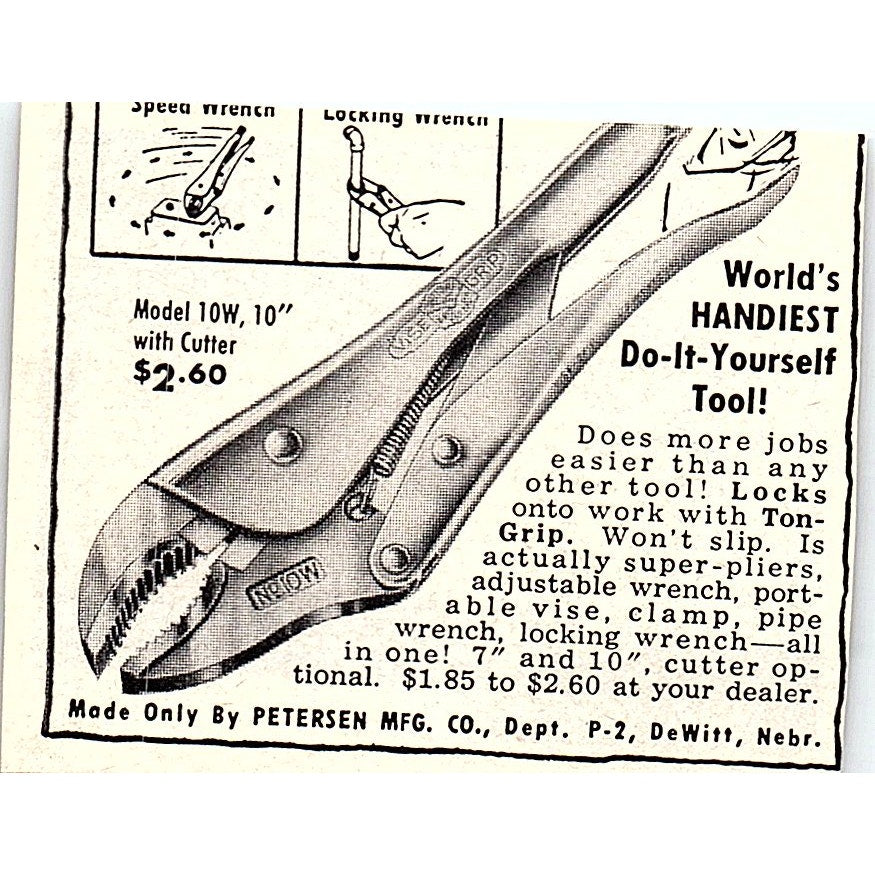 Page Garden Tractors Page-Boy Tiller Milwaukee WI 1955 Ad AF9-S5