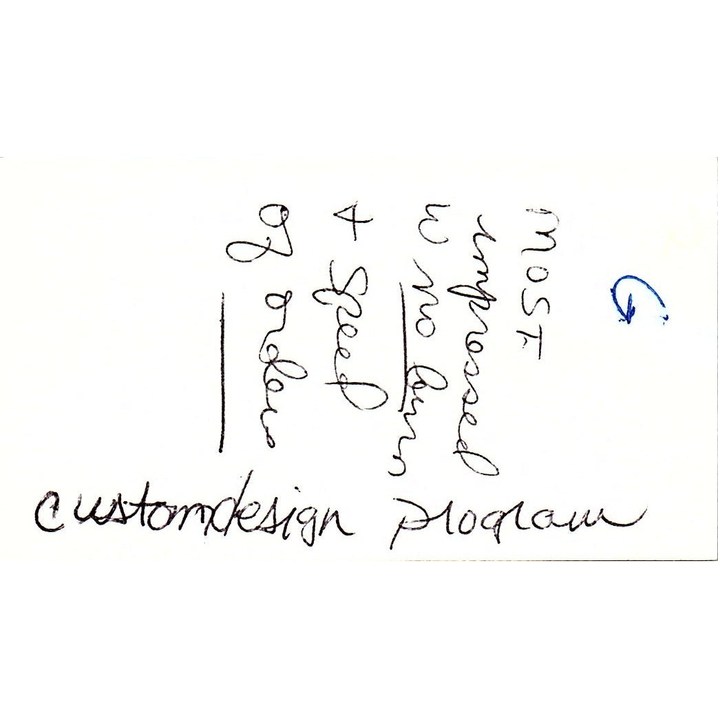 Scrapbook Heaven Marla Harter Defiance OH Vintage Business Card SC9-B11