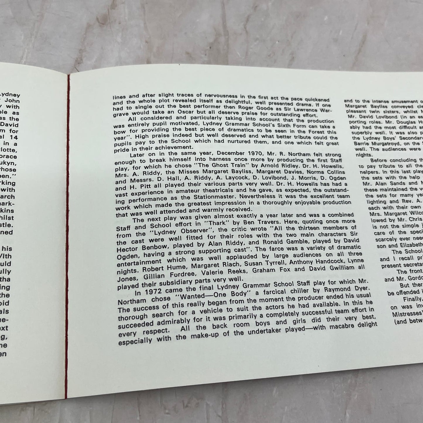 Lydney Grammar School 1903-1973 History Celebration Book TG8-VV