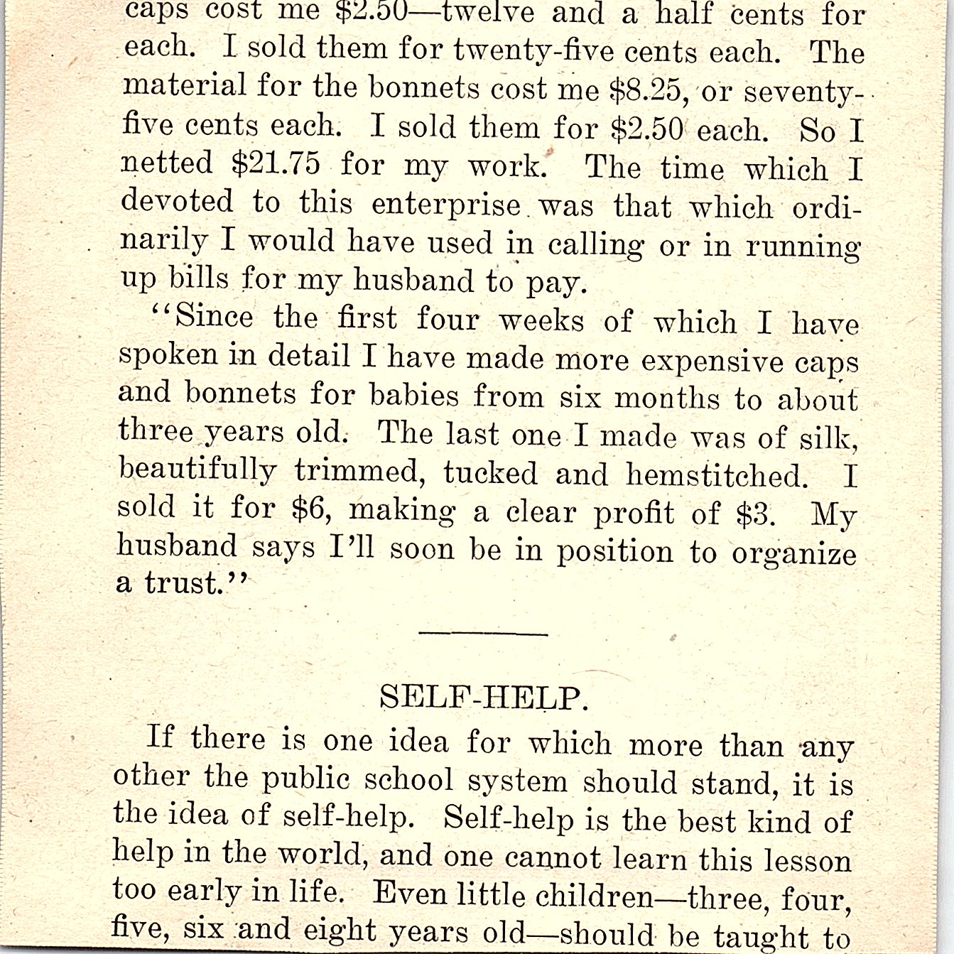 African American Young Lady Sewing in Claw Foot Chair 1905 Picture AG2-H2