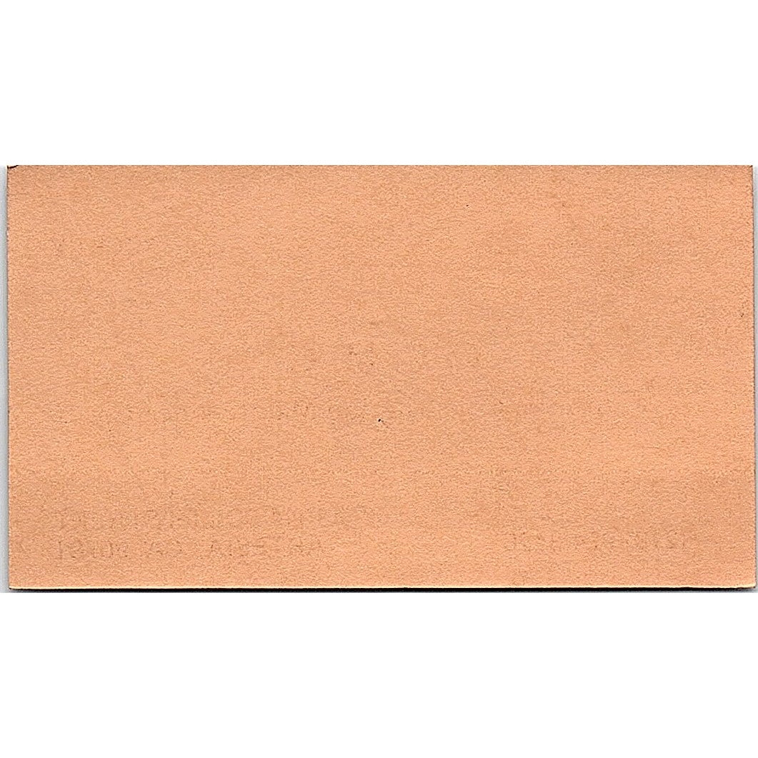 CCMC California Construction Maintenance Gaylen Artesia CA Business Card SD9-B3