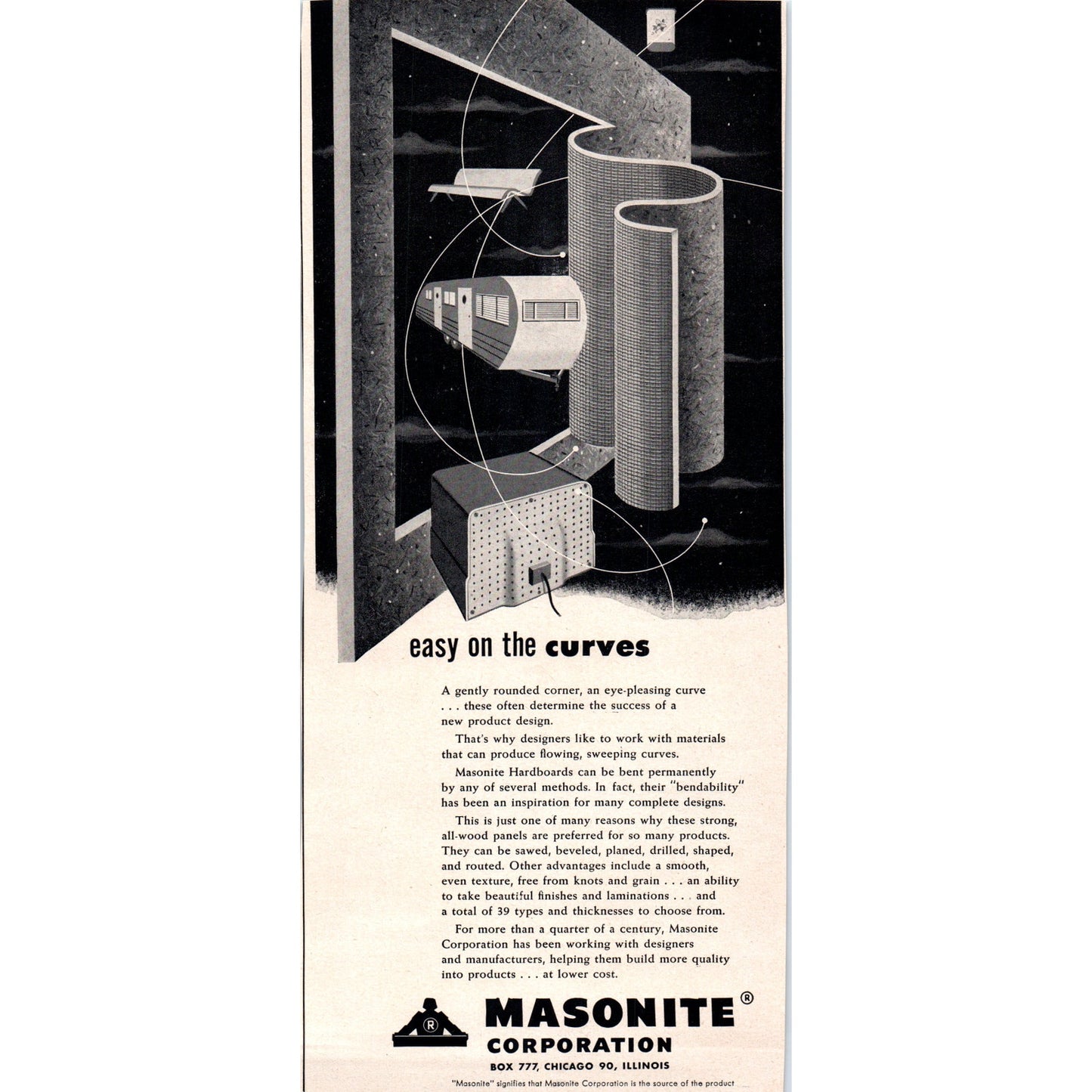 Cherry Rivet Company Los Angeles CA 1951 Magazine Ad D17