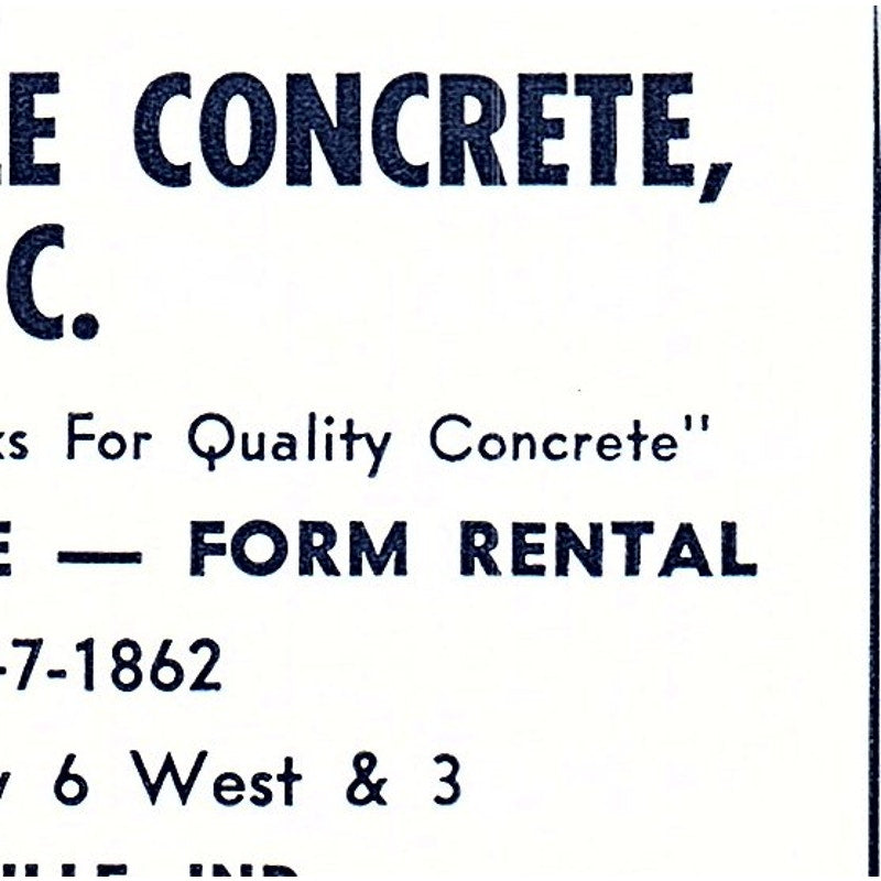 Jim & John Publix Cafe Kendallville Indiana 1964 Ad AG1-S16