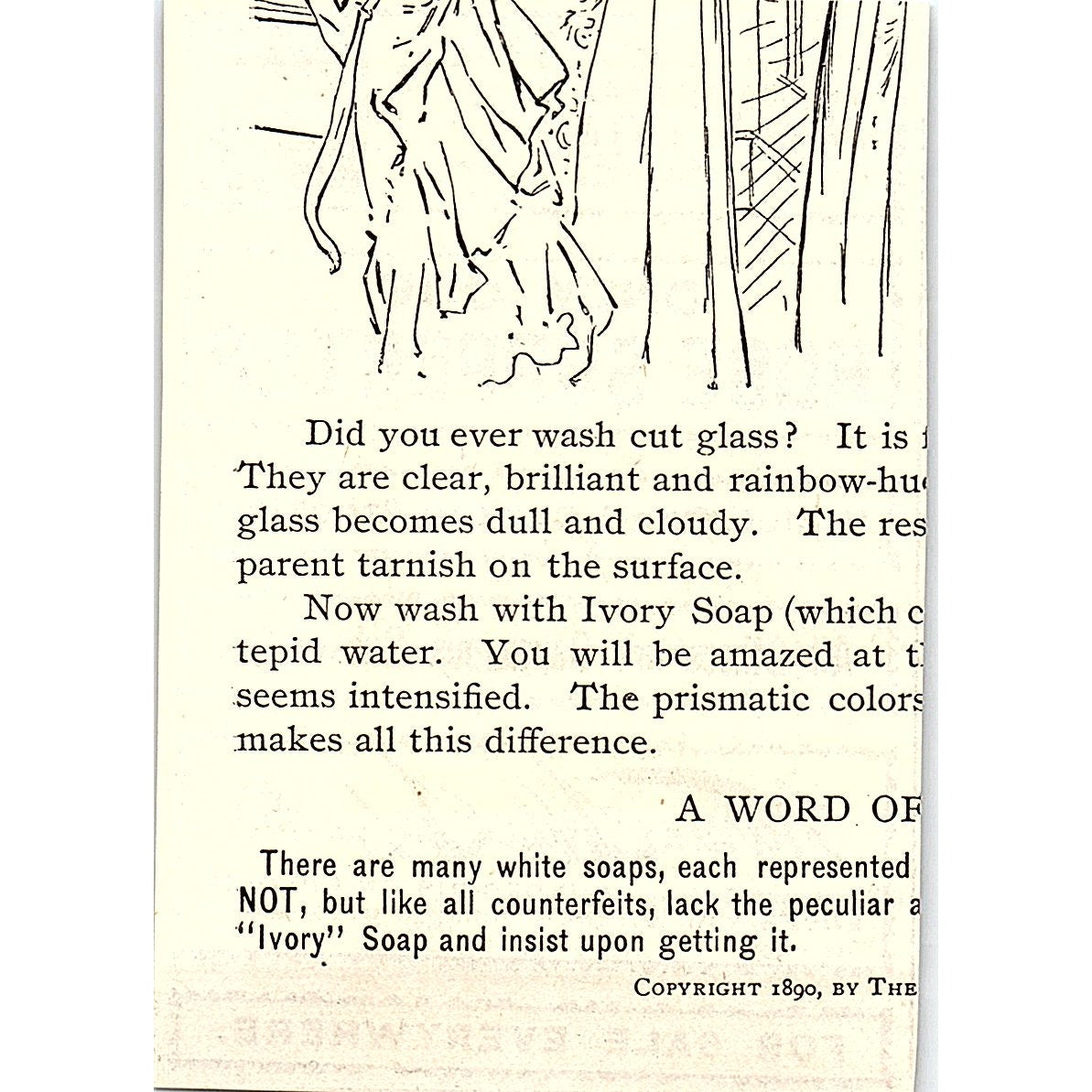 Warren Hose Supporter 1892 Ad AG2-M12