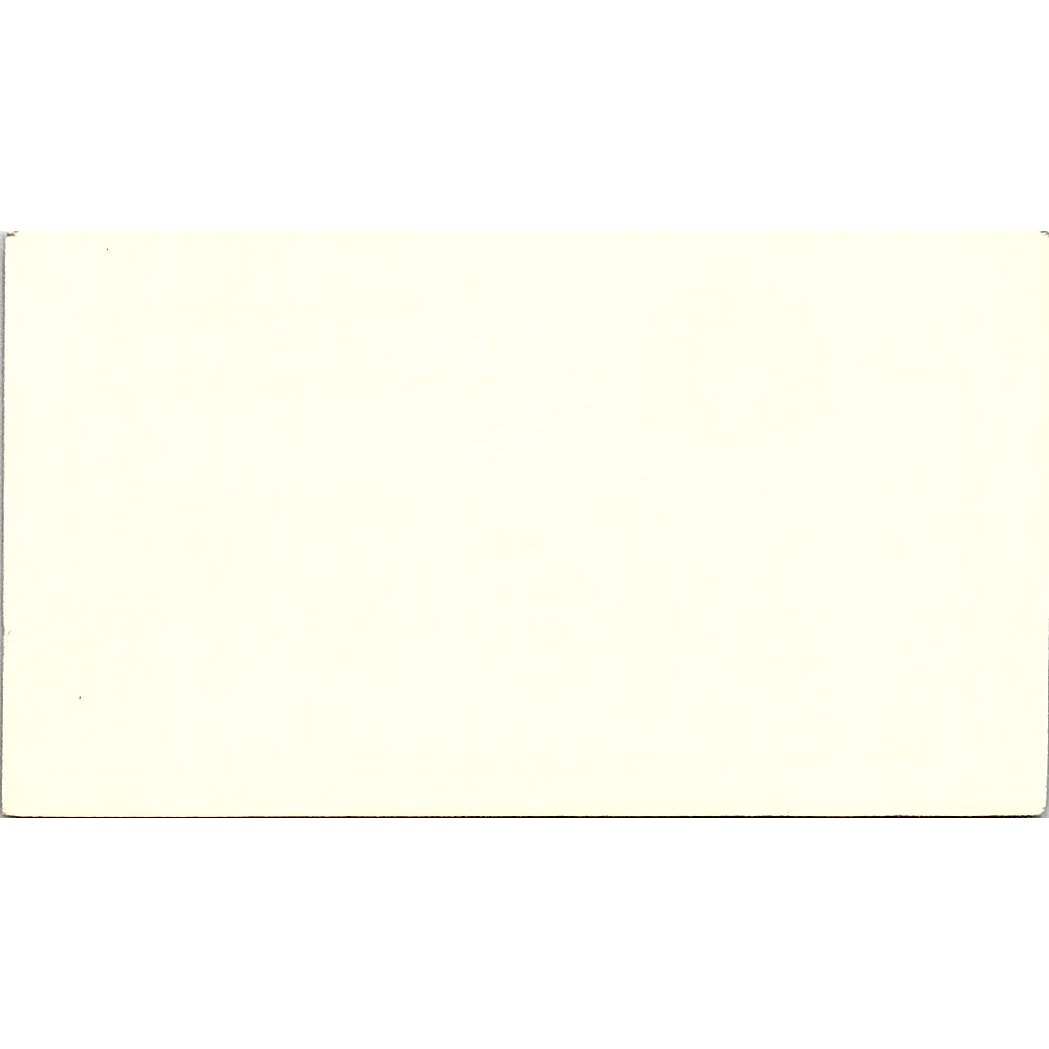 NL Industries Inc C. Daniel McLean Houston Texas Vintage Business Card SB4-B9