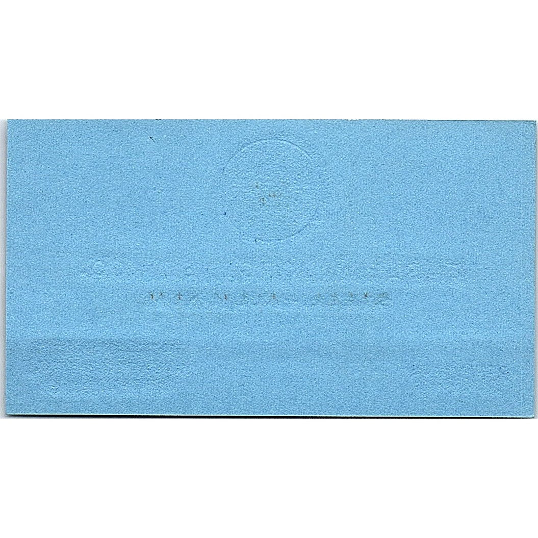 Earle M Jorgensen Co Steel - Aluminum Dean Bass Houston Vtg Business Card SE5-B1