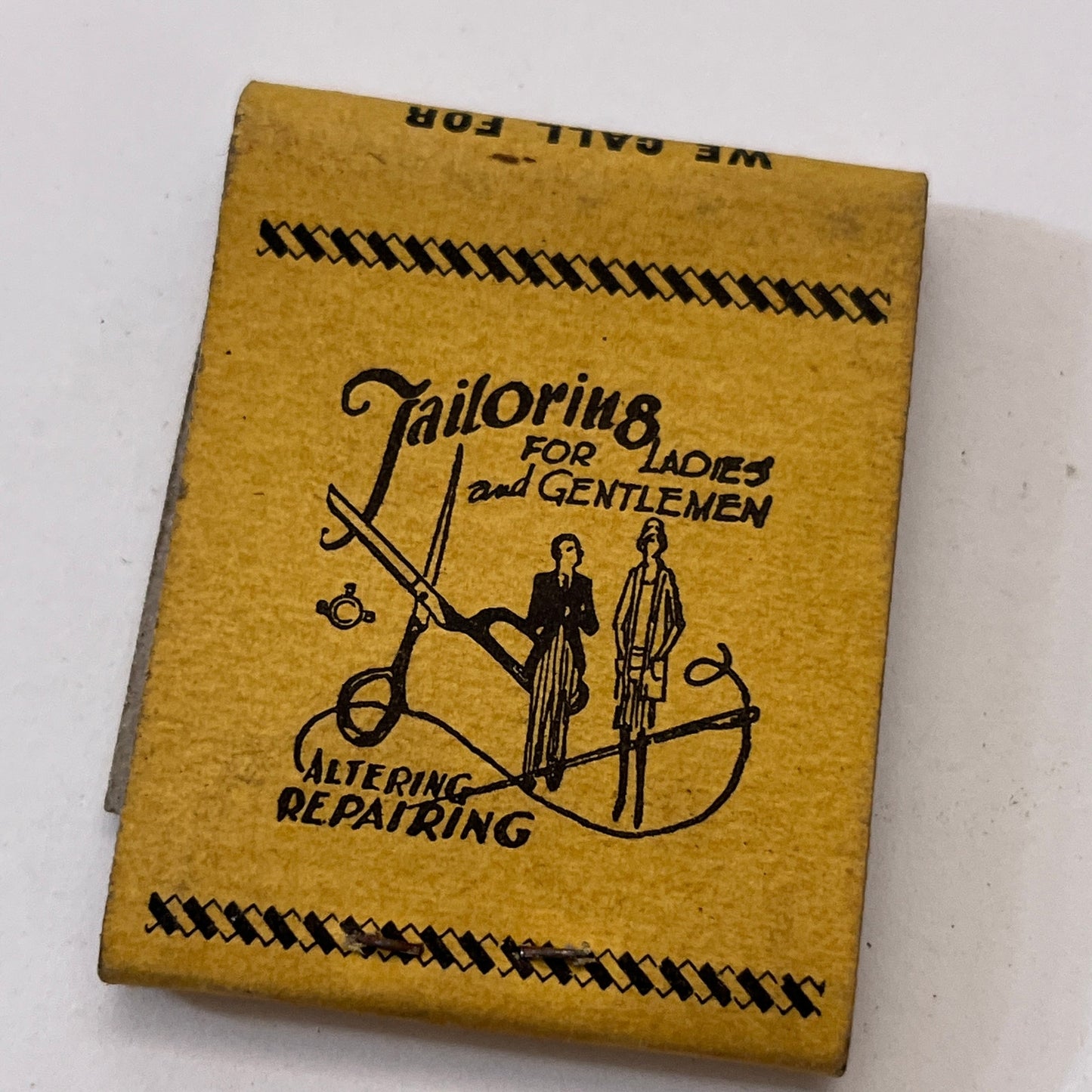 Newtonville Tailoring Co 247 Walnut St Vintage Matchbook Cover TB8-MB3-8