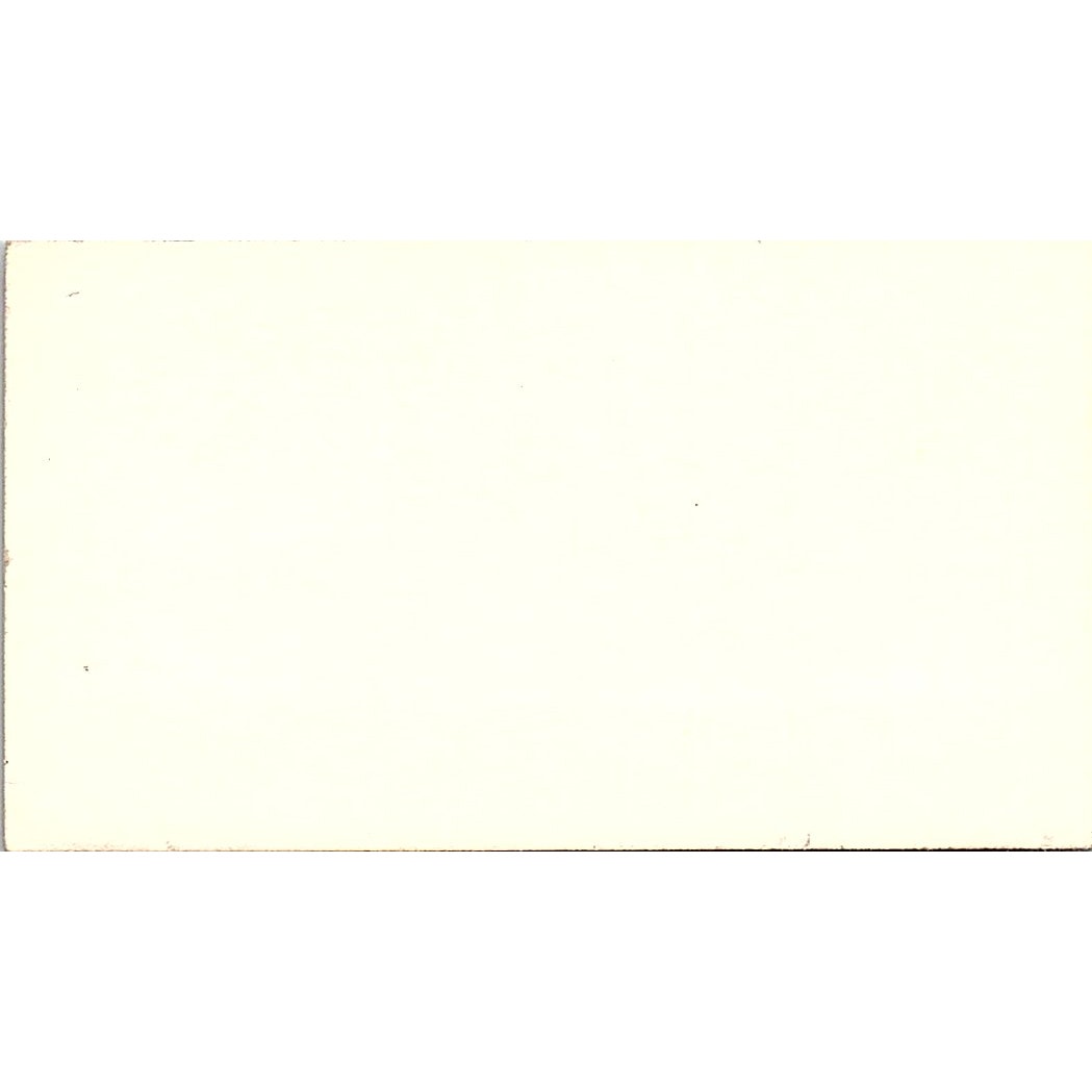 Math W Mathiasen Rice, Unruh, Reynolds & Co Metairie LA Vtg Business Card SD9-B9
