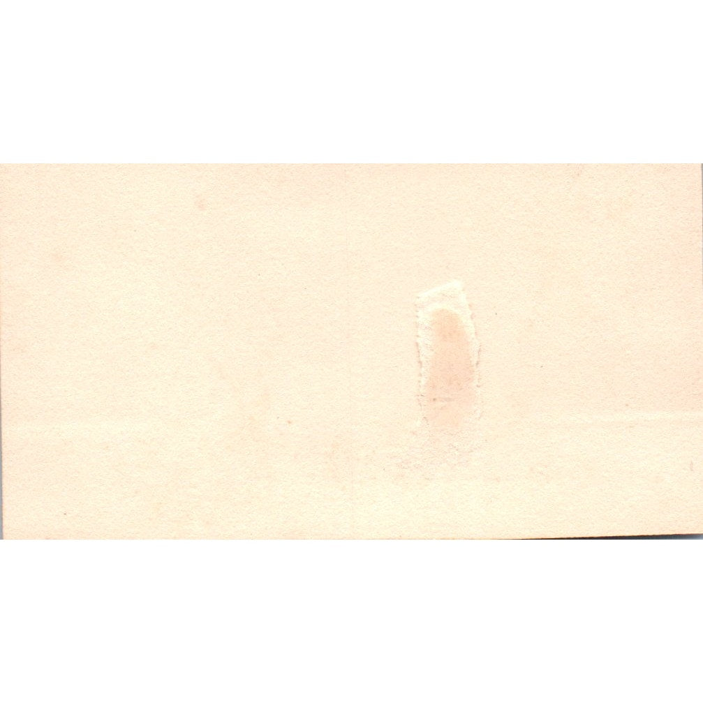 c1880 Calling Card - Juan Ameringen Courier Amstel Hotel Amsterdam TH9-SX2