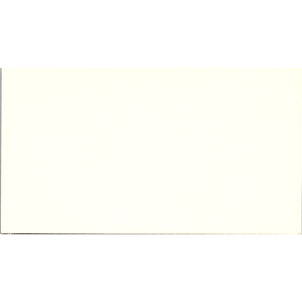 Jim Campbell Steel Warehouse Center Houston Vintage Business Card SC9-B12