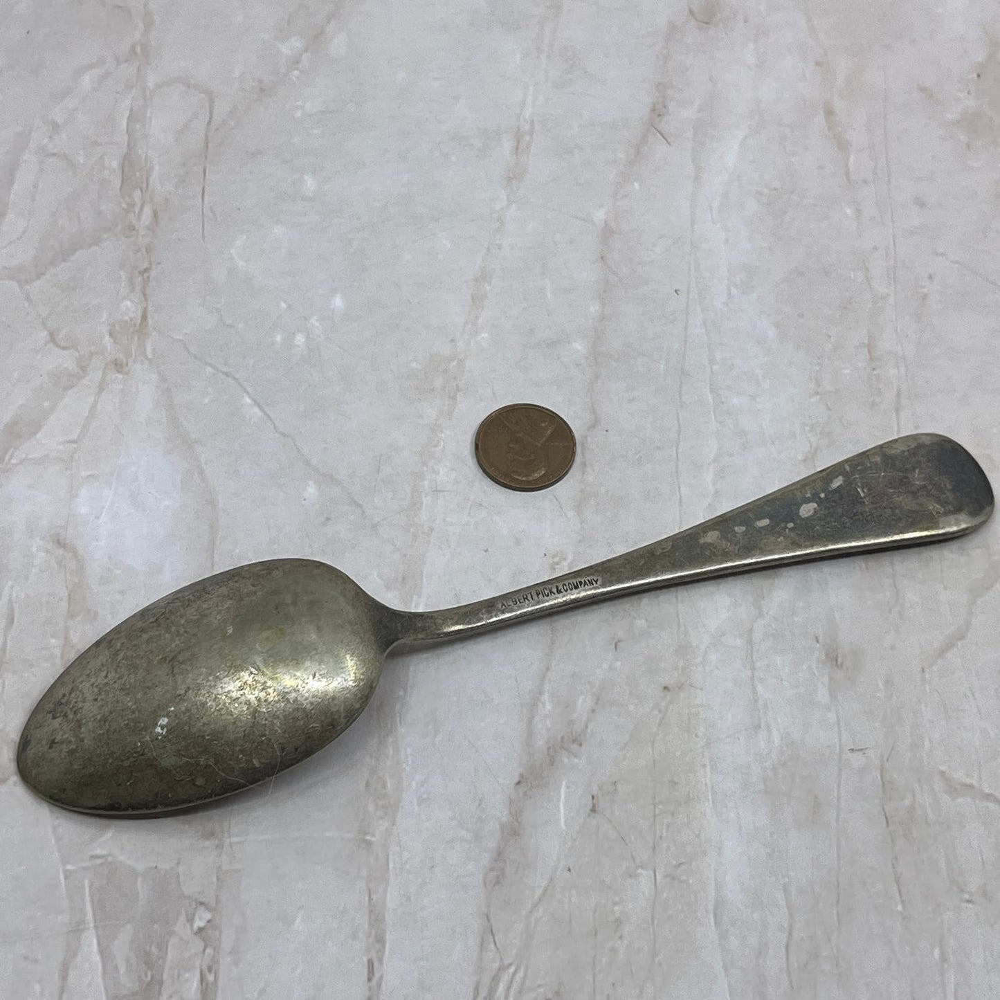 Vintage New Palace Restaurant Hotel Spoon Albert Pick & Company TG9-SP