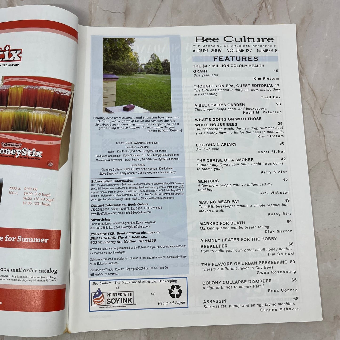 2009 Feb - Bee Culture Magazine - Bees Beekeeping Honey M9