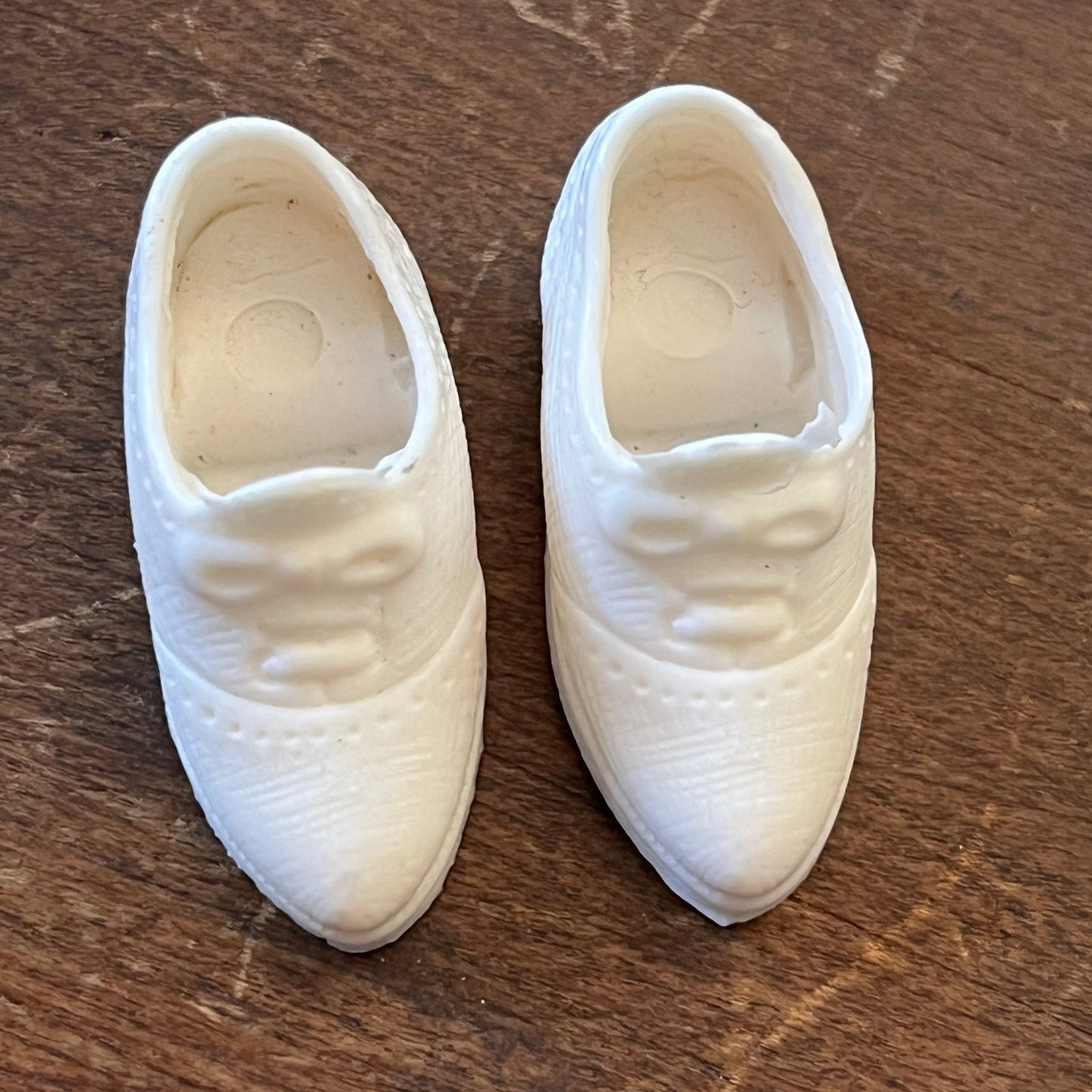 Vintage Ideal Tammy Misty Doll White Pair of Shoes Japan SE2