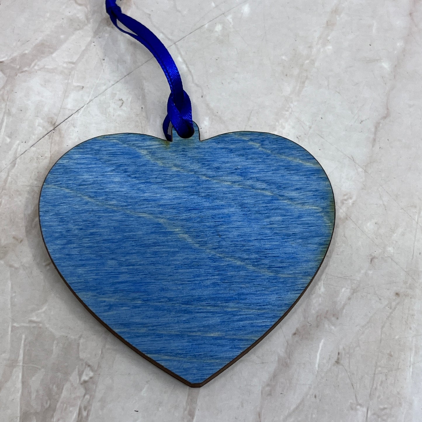 Farm Lake, Ely MN Handmade Carved Wood Christmas Tree Ornament Ti5