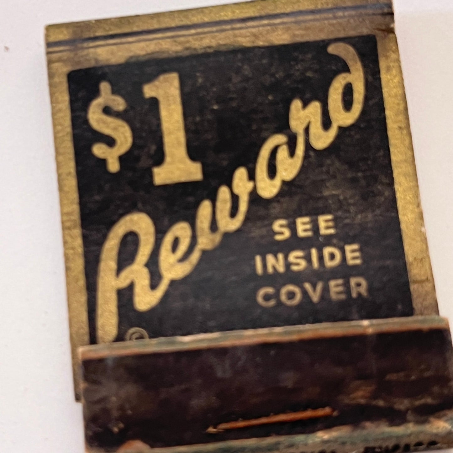 Blottermatic Ink Distributors 36 Pearl Street Hartford Matchbook Cover TB8-MB3-9