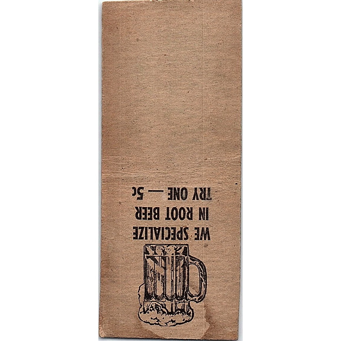 Lucky's BBQ East Peoria IL Vintage Matchbook Cover SC7-Y11