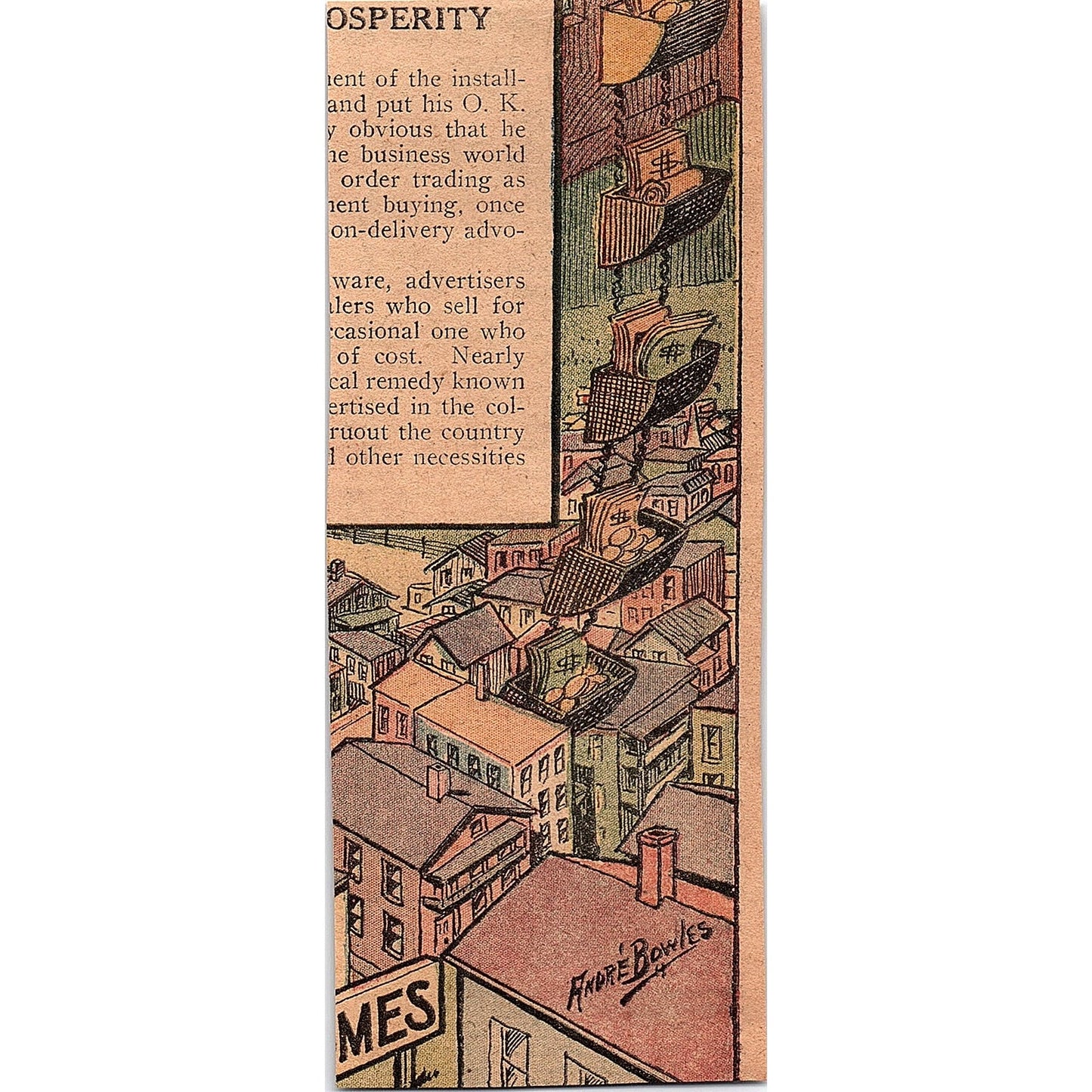 Charles Bubolz Winthrop MN Lake Becomes Farm in 50 Years 1926 Ad AG3-4