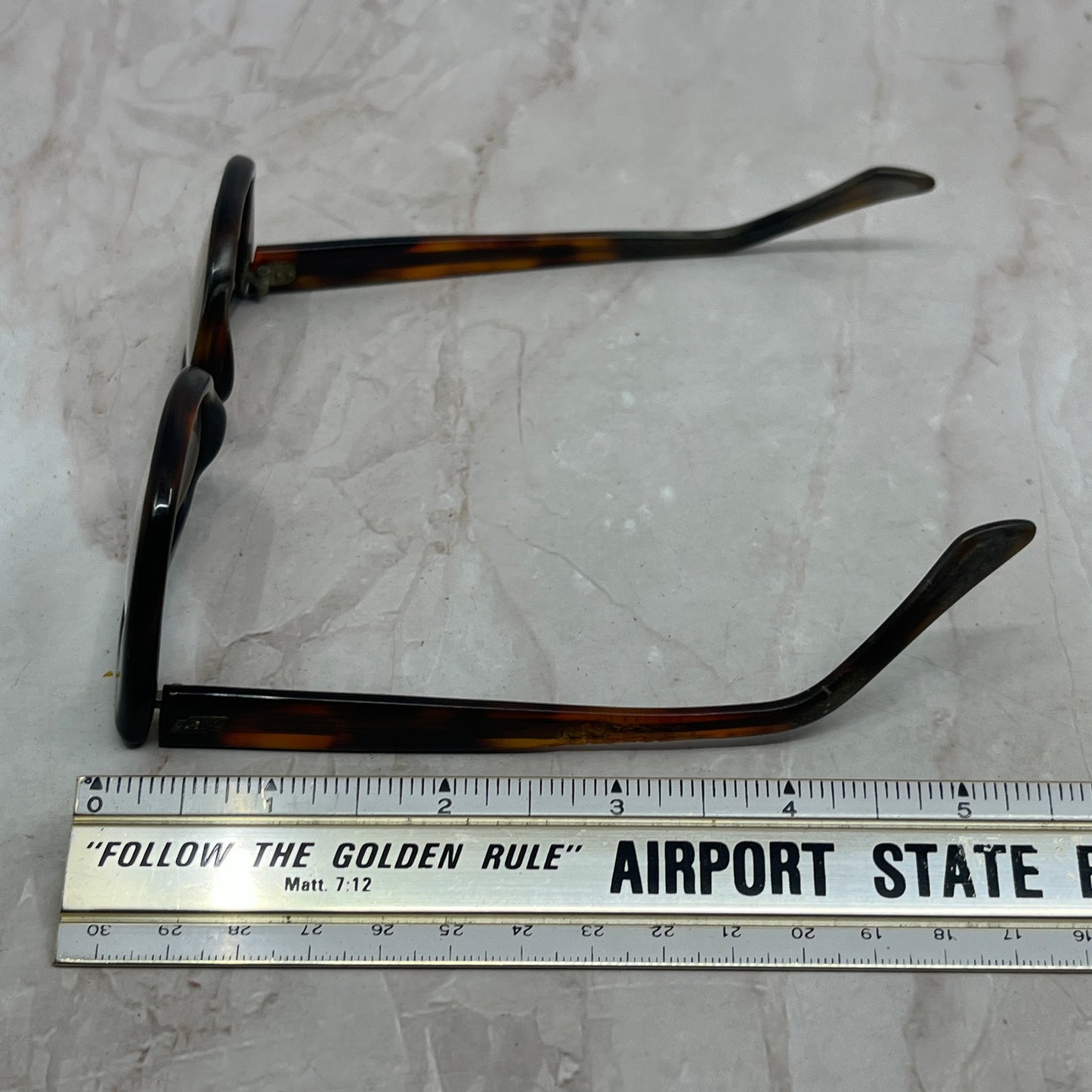 Vintage Victory Tortoise Acrylic Cat Eye Sunglasses Eyeglasses Frames TG7-G5-8