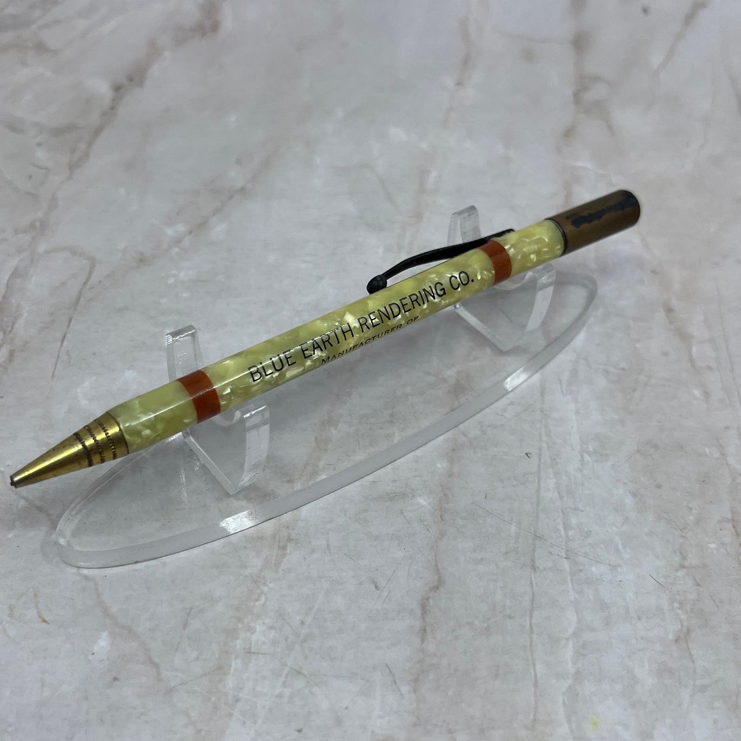 Blue Earth Rendering Co MN Vintage Advertising Mechanical Pencil SB3-P2