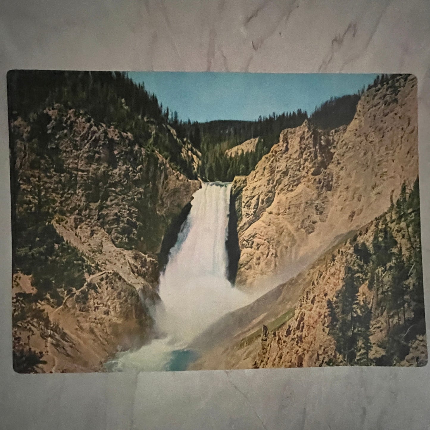 Upper Falls of the Yellowstone River 12x16" Art Print FL1