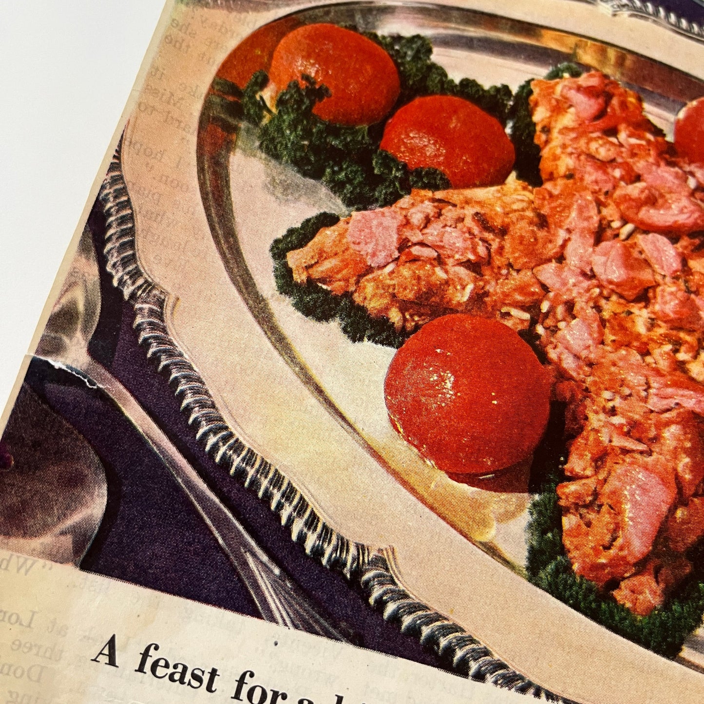 King Neptune's Festival Dinner a feast for a king 1937 Ad SV1-6