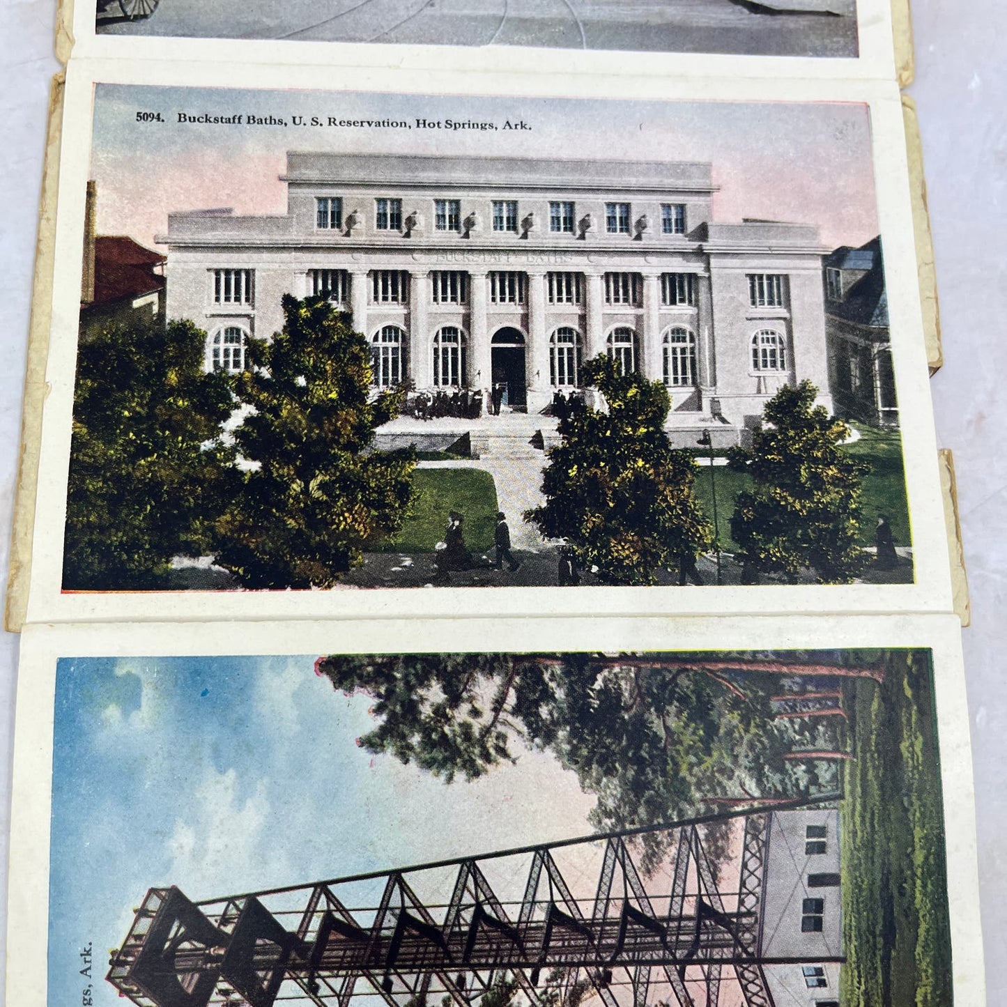 c1920 Hot Springs Arkansas Souvenir Folder Book Views TI8-S2