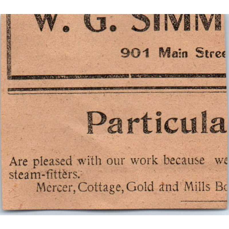 Robert C. Price Farm Exchange Hartford 1901 Newspaper Ad AD8-HS4