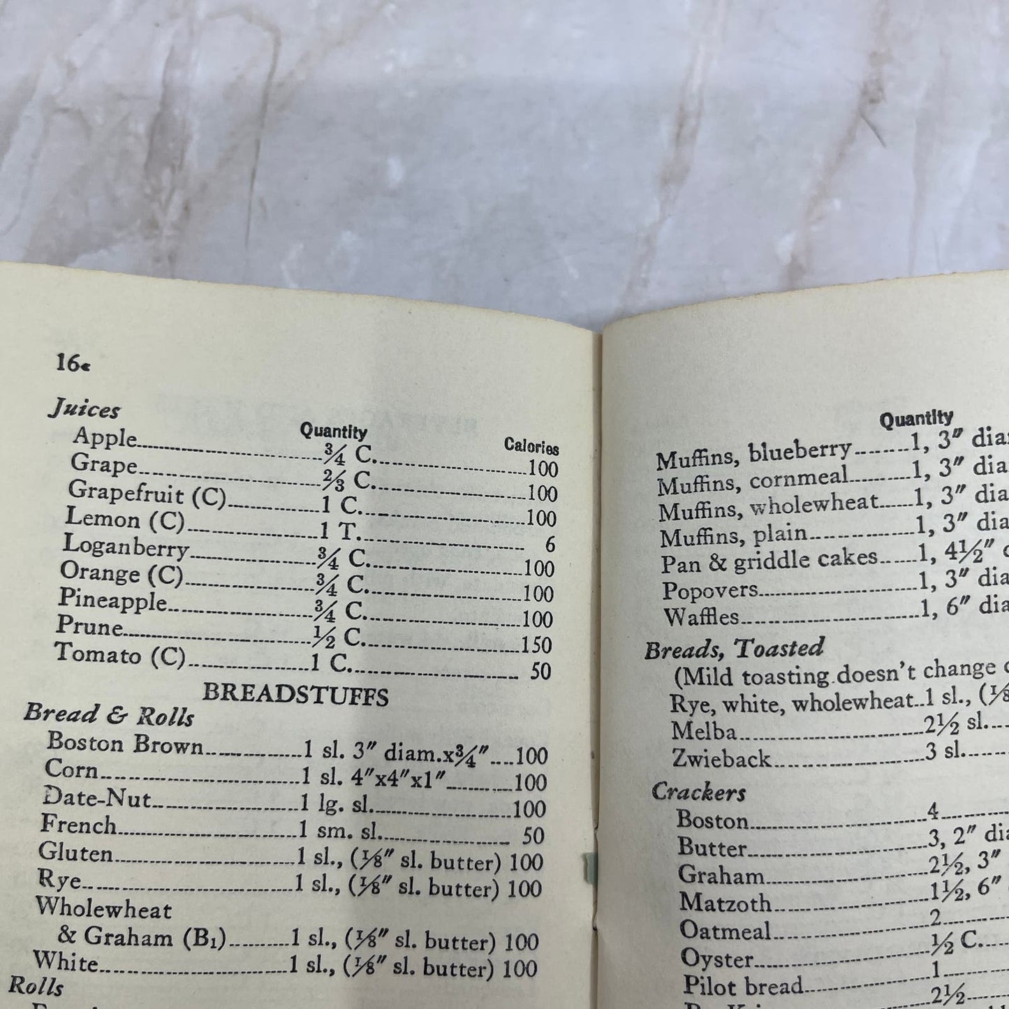 1956 Vest Pocket Calorie Counter Dial Away Your Fat Book Health Builder TF5-L3