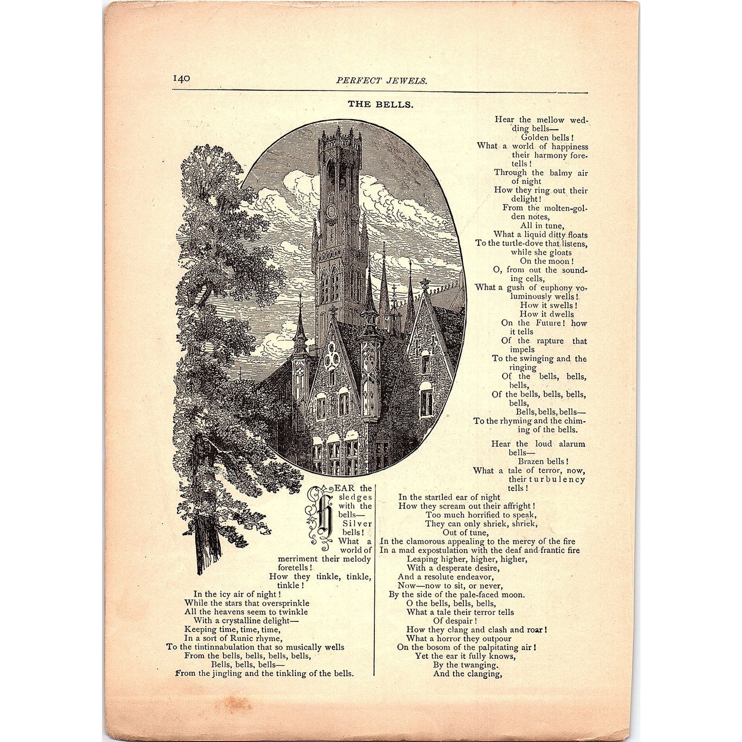 Lady Clara Vere De Vere Alfred Tennyson 1884 Poem TA5-CJ-3