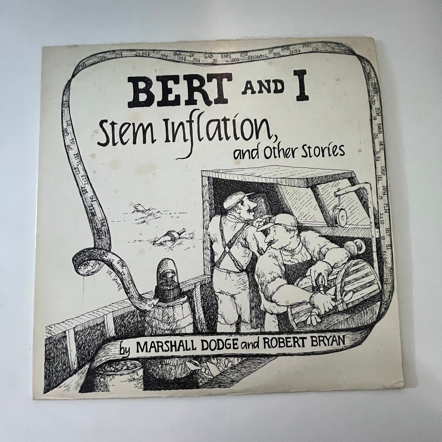 Marshall Dodge & Robert Bryan - Bert And I Stem Inflation - Vinyl LP Record TK3