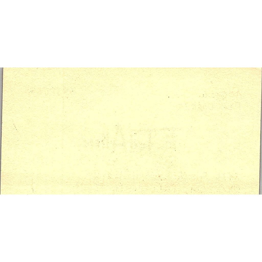 E. Ted Allen Artist Whittier CA Vintage Business Card SE3-B12