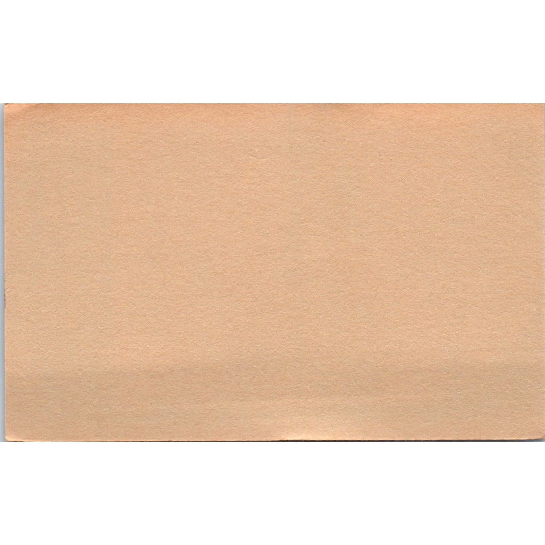 June Lake Marina John & Michelle Frederickson CA Vintage Business Card SD8-B22