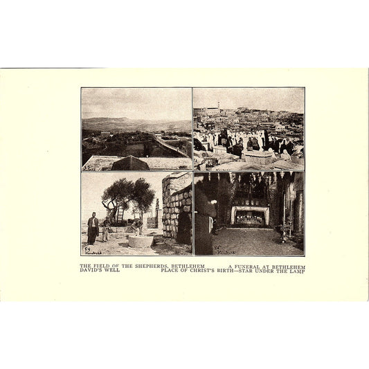 The Field of the Shepherds, Bethlehem 1905 Art Print SAG4-4