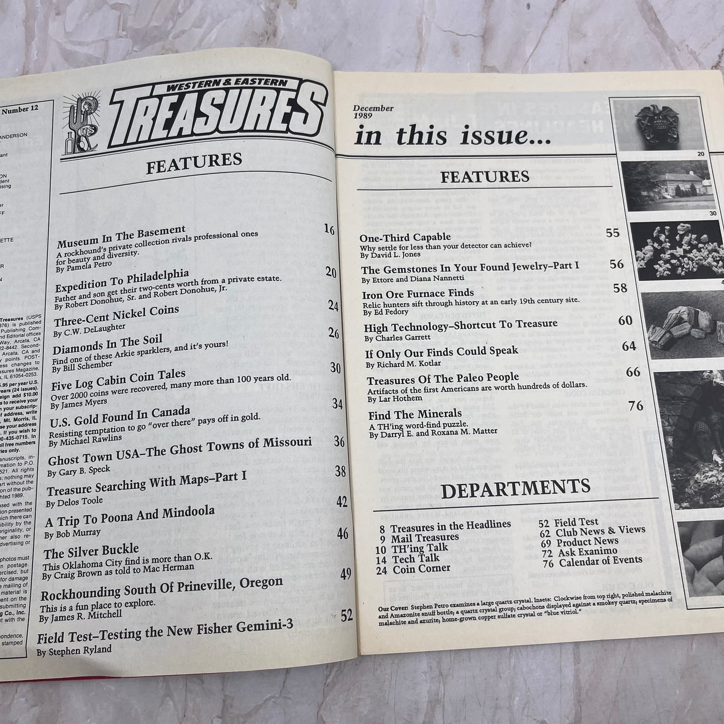 1989 Dec - Western & Eastern Treasures Magazine - Treasure Hunting Gold M11