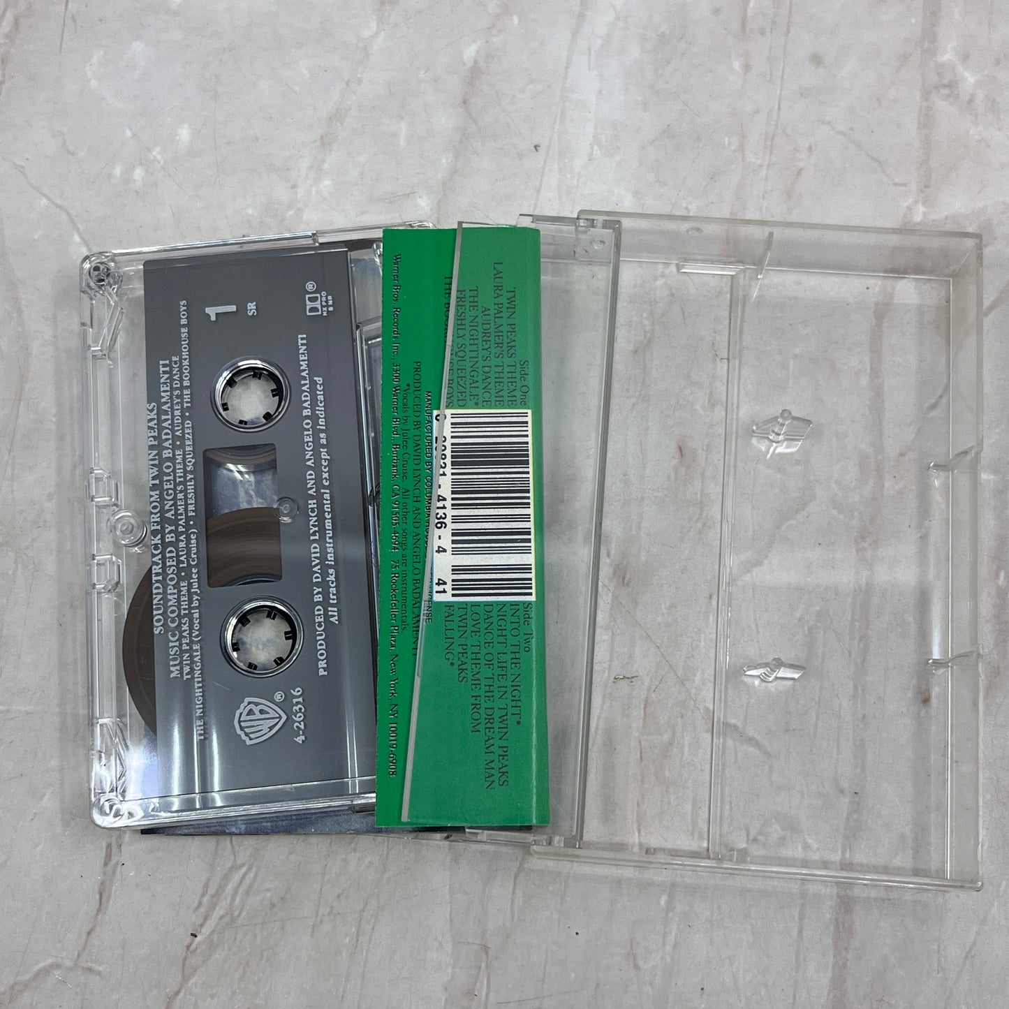 Soundtrack from Twin Peaks Angelo Badalamenti - Cassette Tape TH9-C2