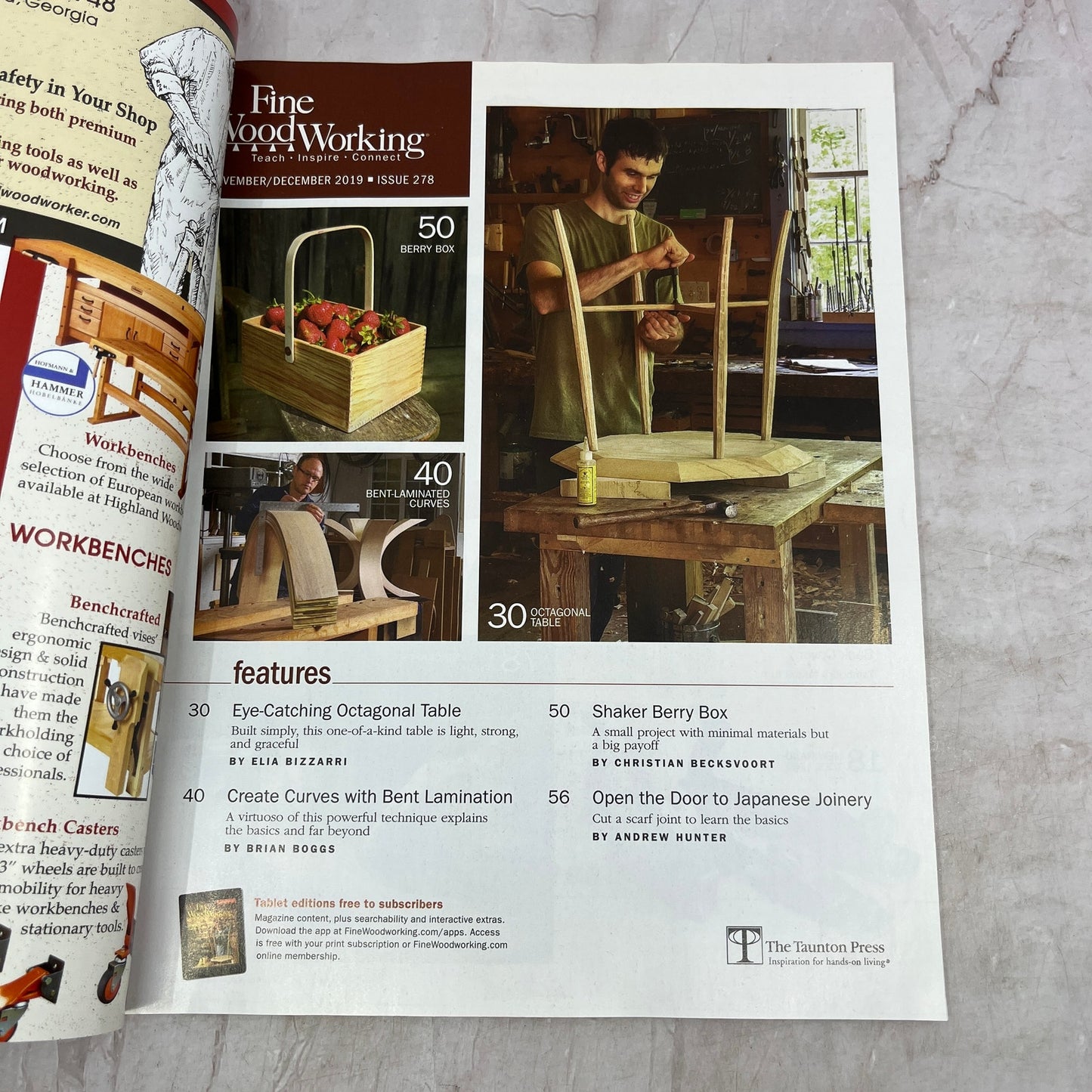 Aged Finish - Dec 2019 No 278 - Taunton's Fine Woodworking Magazine M36