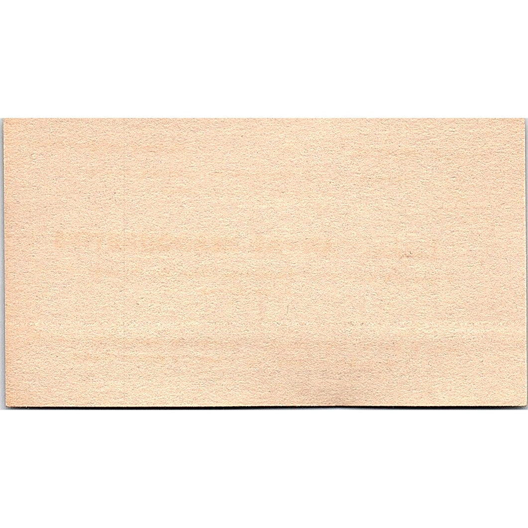 Scott Francis Chateau D' Beaux Arts Long Beach CA Vintage Business Card SE3-B12