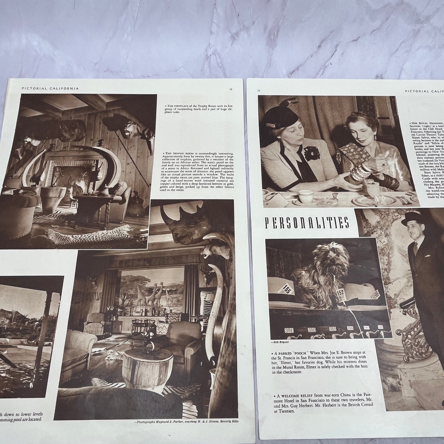 Gala Party - Franco-British War Relief Cocoanut Grove 2 Page 1940 Ad V1-3
