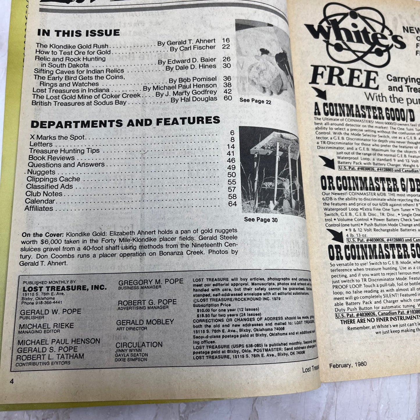 1980 Feb - Lost Treasure Magazine - Treasure Hunting Gold Prospecting M15